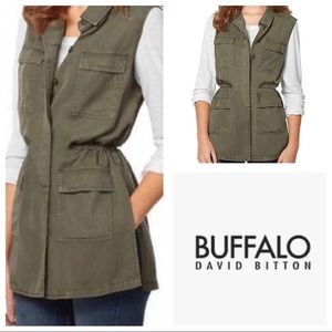 NWOT Buffalo David Bitton Sleeveless Vest